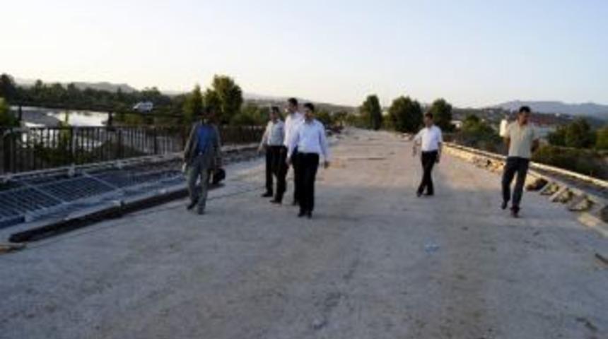 Milletvekili Tun&ccedil; Osb K&ouml;pr&uuml;s&uuml; İnşaatını İnceledi