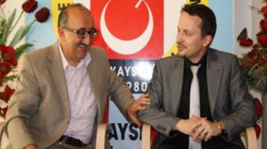 Kayseri Park Y&ouml;netimi Gazeteciler Cemiyeti&rsquo;ni Ziyaret Etti