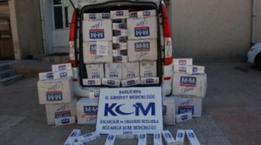 Şanlıurfa&rsquo;da Ka&ccedil;ak Sigara Operasyonu