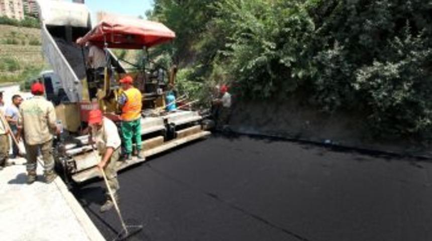 &Ccedil;ankaya&rsquo;da Asfalt &Ccedil;alışmaları Hızlandı