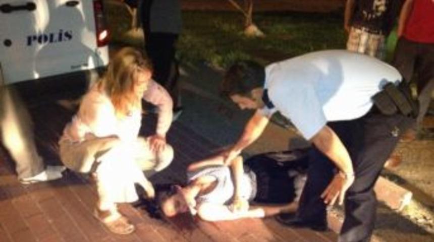 'oğlum Ve Kızım Beni Darp Etti' Dedi Bayıldı