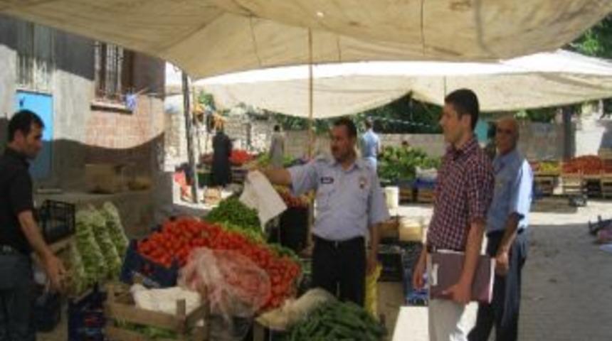 Semt Pazarları Denetlendi