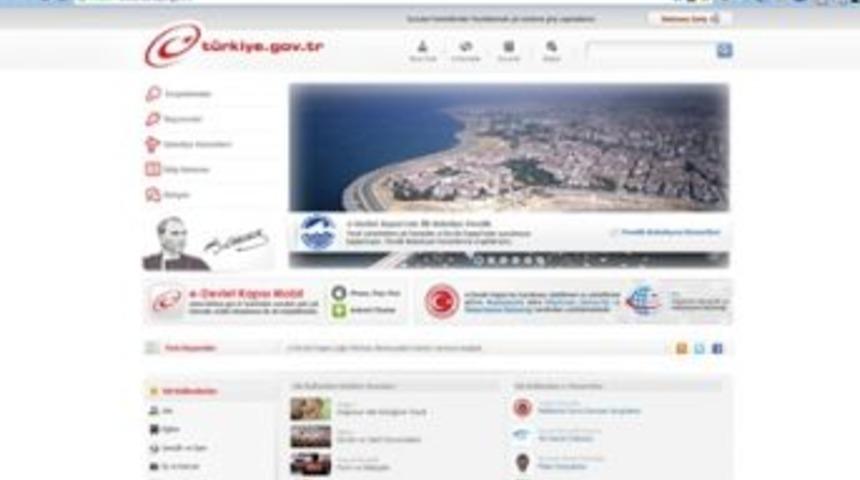 E-Devlet Kapısı'nda ilk belediye