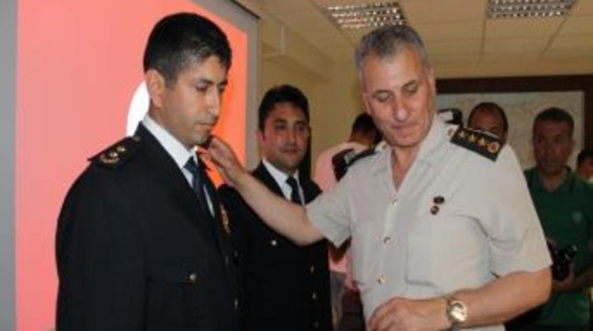 Ordu&rsquo;da 22 Polis Bir &Uuml;st R&uuml;tbeye Terfi Etti