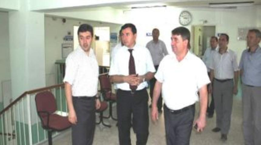 Manisa Sağlık M&uuml;d&uuml;rlerinden Sarıg&ouml;l'e Ziyaret