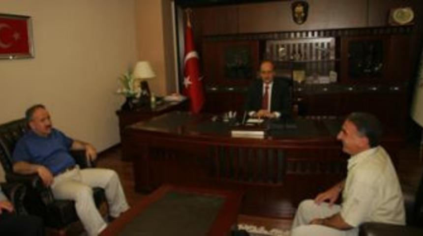 Altunyuva'dan Selmanoğlu'na veda ziyareti