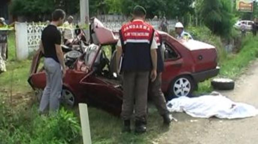 Ordu'da Trafik Kazası: 2 &Ouml;l&uuml;, 1 Yaralı