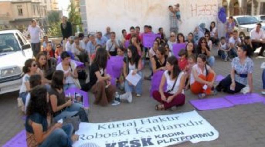 Siverek&rsquo;te "k&uuml;rtaj" Eylemi