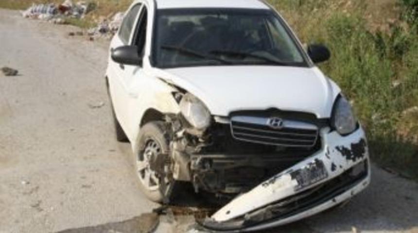 Kontrolden &Ccedil;ıkan Otomobil Takla Attı: 1 Yaralı
