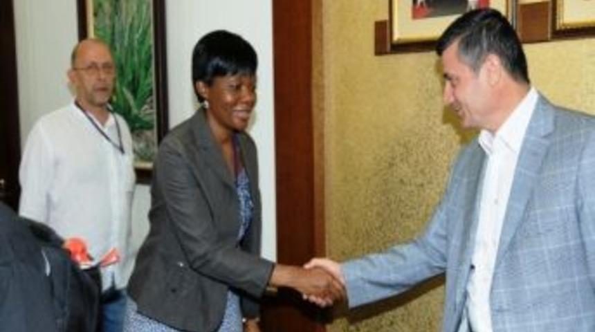 D&uuml;nya Sağlık &Ouml;rg&uuml;t&uuml; Heyeti Balıkesir Valisini Ziyaret Etti