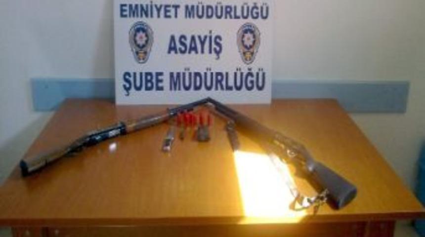 Ruhsatsız Av T&uuml;feklerine El Konuldu