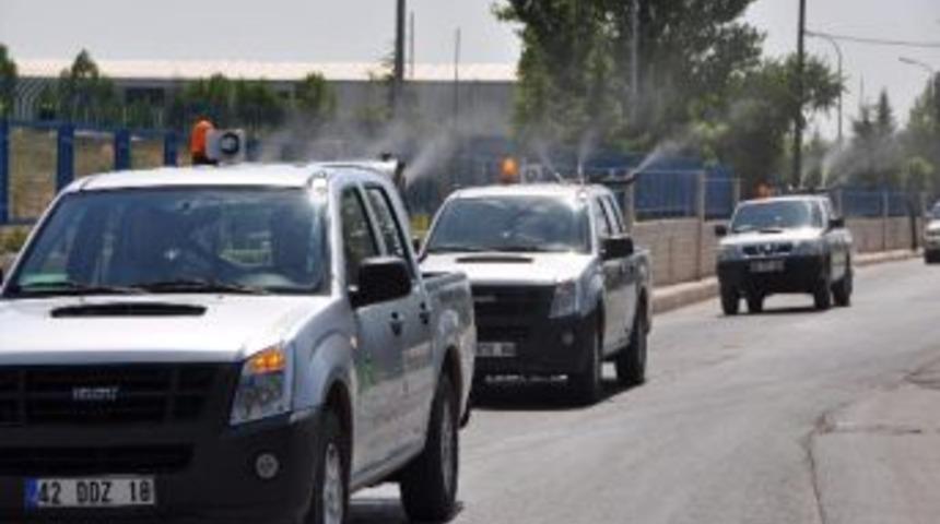 Meram&rsquo;da Haşere İle M&uuml;cadele Başladı