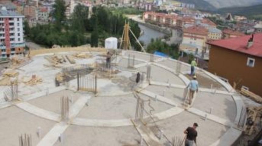 Bayburt&rsquo;un Boz Tepe&rsquo;sinin Temeli Atıldı