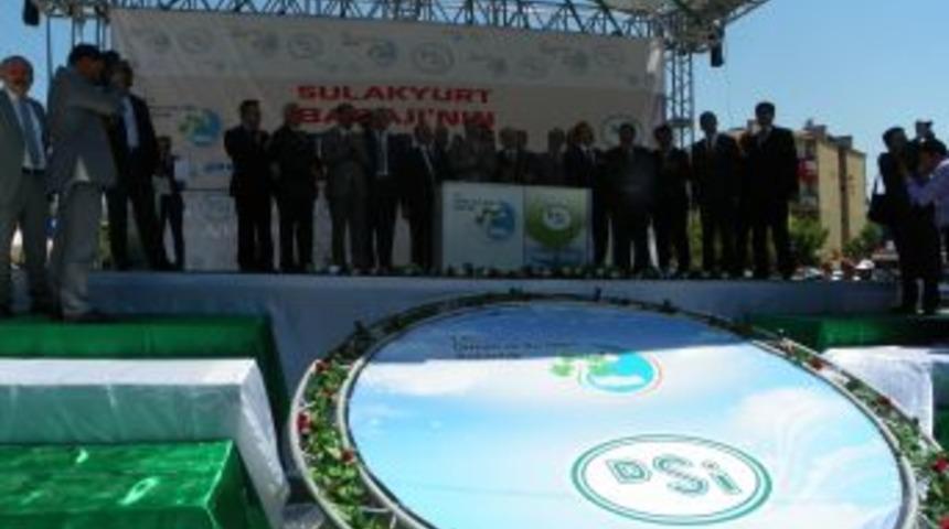 2 Bin 600 Dekarlık Alanı Sulayacak Sulakyurt Barajı'nın Temeli Atıldı