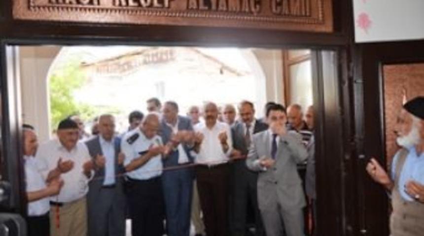 Hacı Recep Alyama&ccedil; Camisi a&ccedil;ıldı