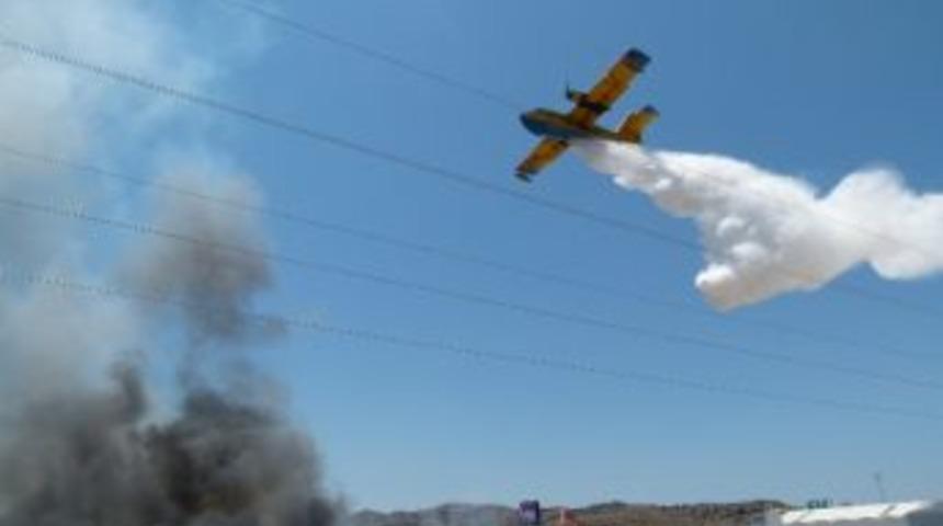 Bodrum&rsquo;da Korkutan Yangın(1)