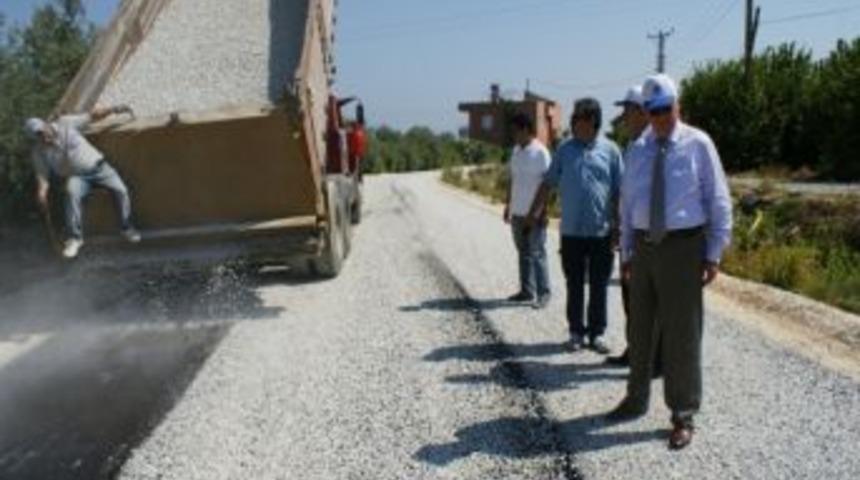 Mezitli Belediyesi Asfalt &Ccedil;alışmalarına Başladı
