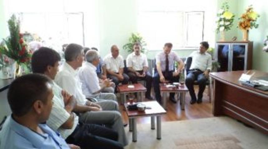 Solhan Kaymakamı&rsquo;ndan Varto Kaymakamı&rsquo;na Ziyaret