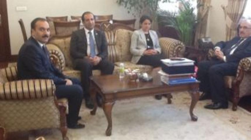 Ak Partili Vekiller Bakan Atalay&rsquo;la Bir Araya Geldi