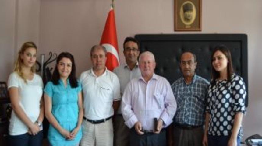 Kargı Anadolu &Ouml;ğretmen Lisesi'nden Başkan Akpınar'a Teşekk&uuml;r Ziyareti