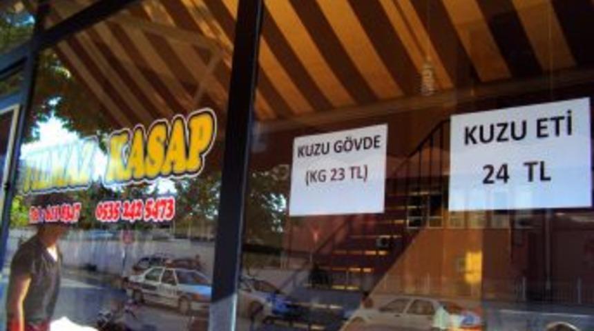 Osmancık&rsquo;ta Yılmaz Kasap et fiyatını d&uuml;ş&uuml;rd&uuml;