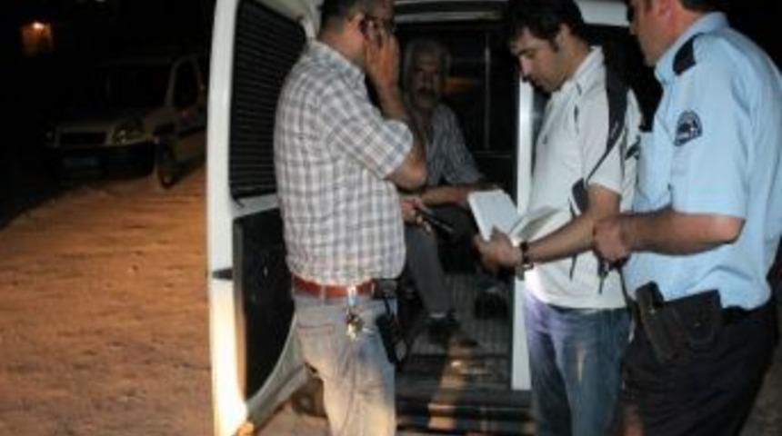 Polisi G&ouml;r&uuml;nce Heyecanlanan Zanlılar Ara&ccedil;larıyla Takla Attı