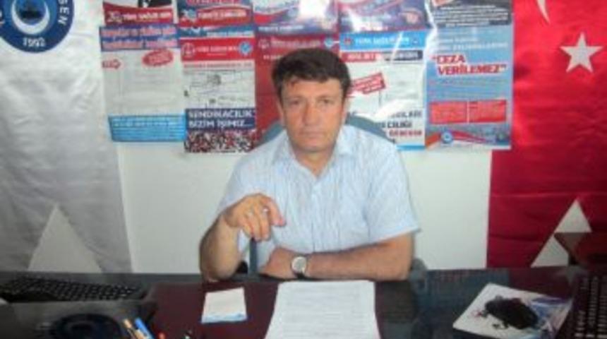 T&uuml;rk Sağlık-sen Şube Başkanı Turgay &Ccedil;etin: