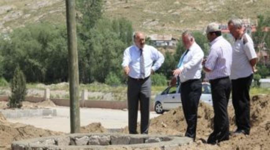 Belediye Başkanı Polat, &Ccedil;alışma Alanlarını İnceledi