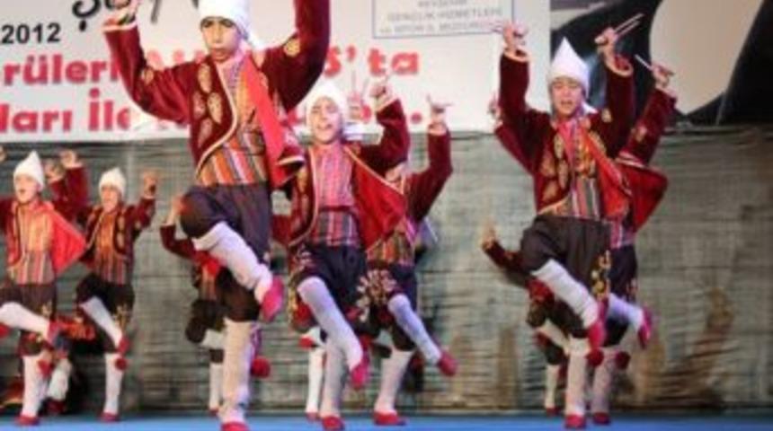 Minikler T&uuml;rkiye Halk Oyunları Şampiyonası Sona Erdi