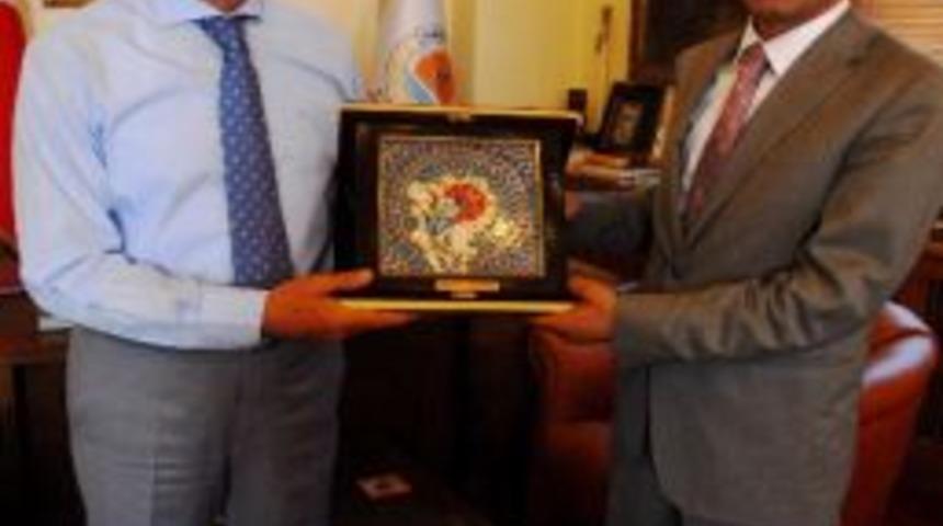 Uraloğlu Başkan Yılmaz&rsquo;a Veda Etti