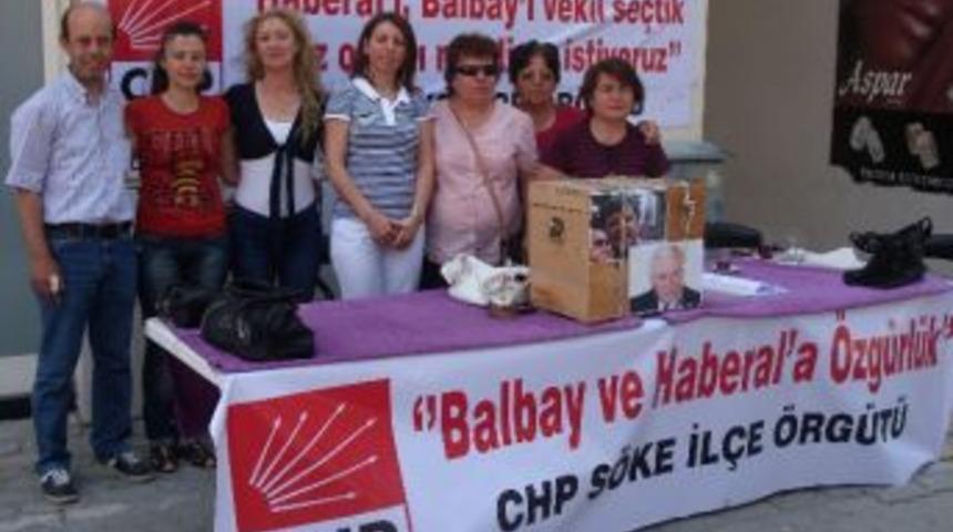 S&ouml;ke Chp&rsquo;den Tutuklu Vekiller İ&ccedil;in İmza Kampanyası