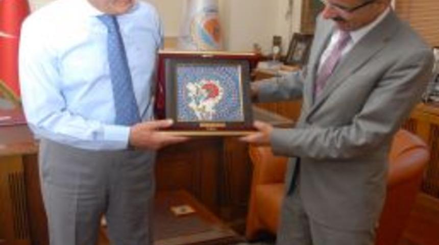 Uraloğlu'ndan Başkan Yılmaz&rsquo;a Veda Ziyareti