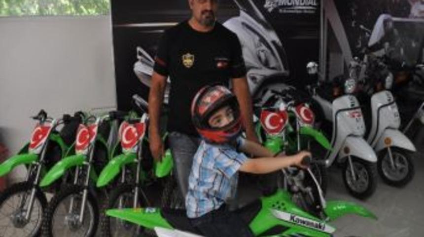 &Ccedil;ocuklara Motosiklet Eğitimi Verilecek