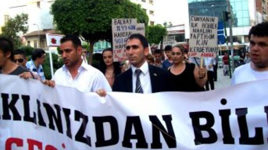 CHPİl Gen&ccedil;lik &Ouml;rg&uuml;t&uuml;&rsquo;nden ilk eylem