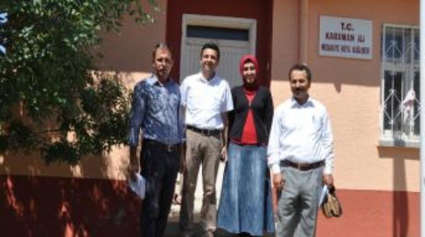 İl Halk Sağlığı M&uuml;d&uuml;r&uuml;nden K&ouml;y Sağlık Evlerine Ziyaret