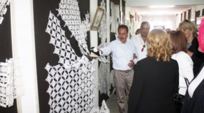 Elmadağ&rsquo;da BELMEK Sergisi A&ccedil;ıldı