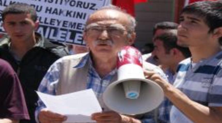 Saldırganın Cenazesini Almak I&ccedil;in Eylem Yaptılar