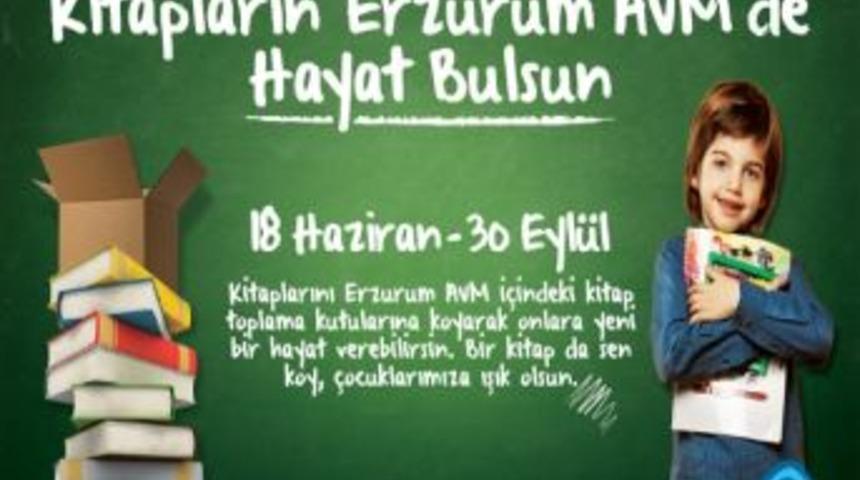 Eski Kitaplar Erzurum Avm&rsquo;de Hayat Buluyor&hellip;
