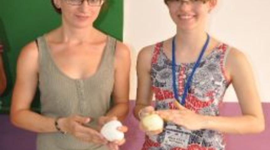 Avrupalı &Ouml;ğrenciler Meyve Sabunu Yapmayı &Ouml;ğrendiler