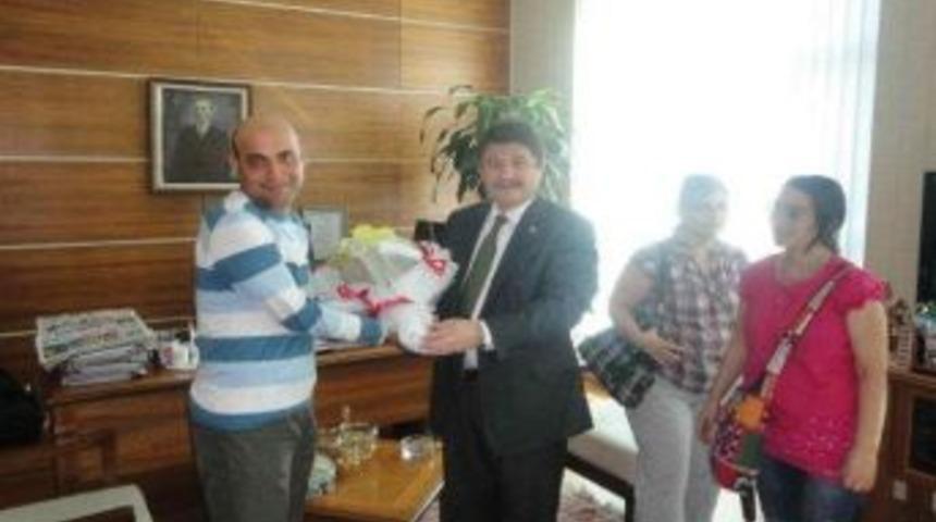 Tanrıverdi, Soma Spastik Çocuklar Derneğini Ağırladı