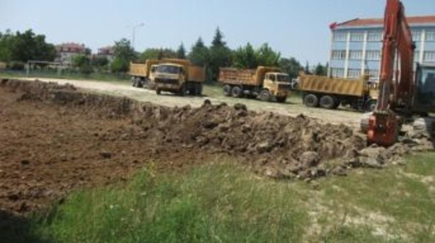 Spor Salonu Harfiyat &Ccedil;alışması Başladı.