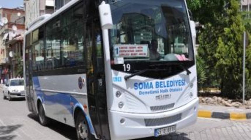 Soma Belediyesi, Minibüslerde Kartlı Sisteme Hazırlanıyor