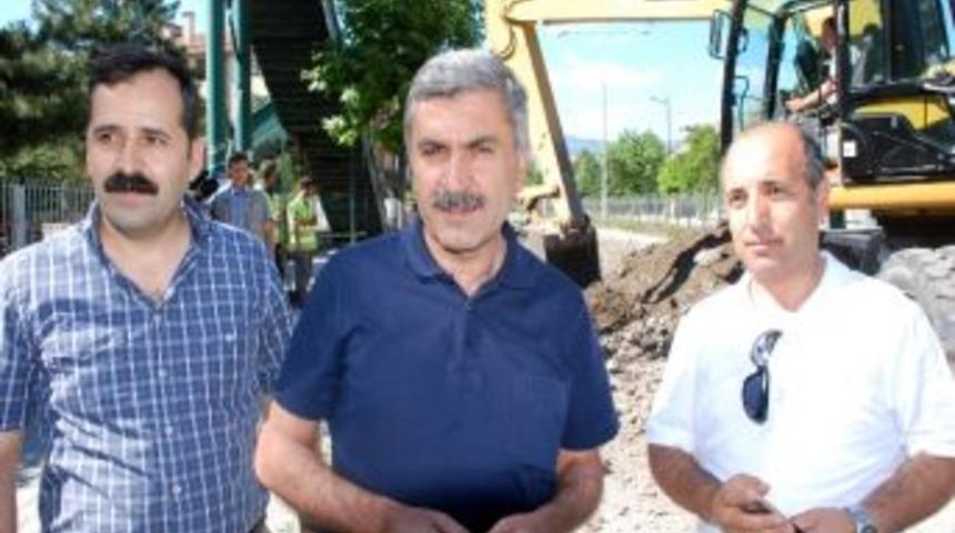 Tokat-sivas Karayolunda Asfalt &Ccedil;alışması