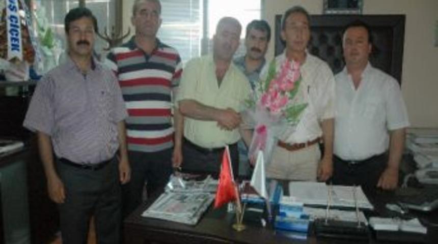 Manavlar Odası&rsquo;ndan Zabıta M&uuml;d&uuml;r&uuml;ne Hayırlı Olsun Ziyareti