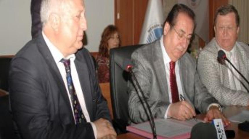 Batı Atıksu Arıtma Tesisi&rsquo;nde İmzalar Atıldı