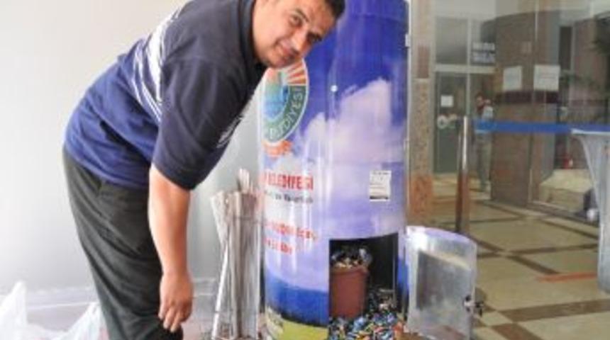 İlkadım'da Atık Pil Toplama Kampanyası