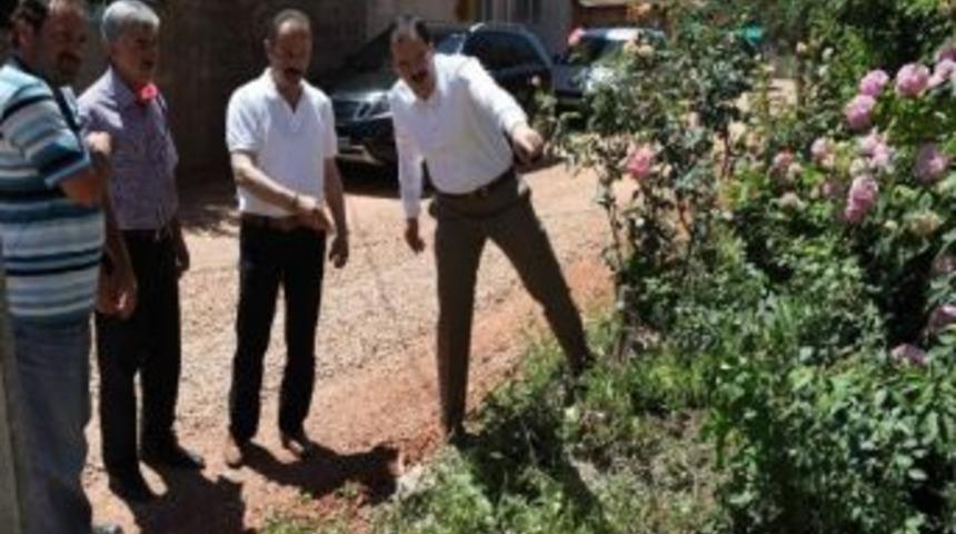 Başkan Ayaz, Fatih Mahallesinde İncelemelerde Bulundu