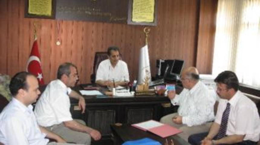 M. Hanifi C&uuml;mb&uuml;ş, Yaptıracağı Liseyle İlgili G&ouml;r&uuml;şmelerde Bulundu