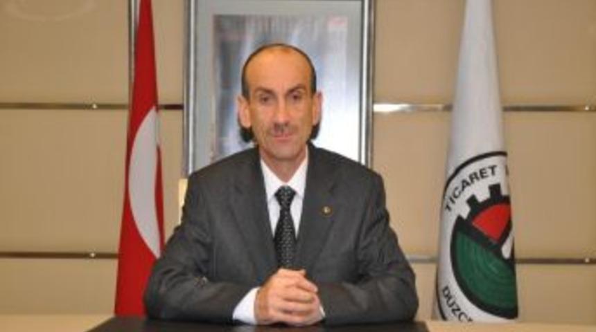 D&uuml;zce Tso Başkanı Metin B&uuml;y&uuml;k;