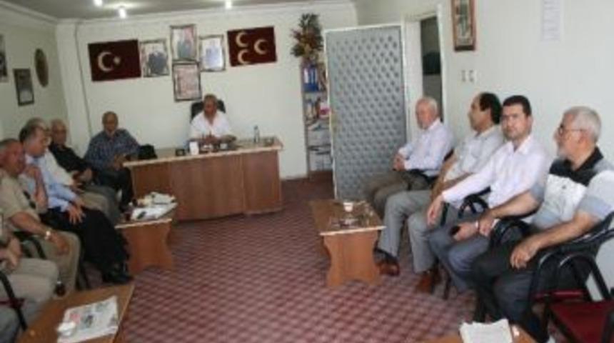 Asimder&rsquo;den Mhp İl Başkanlığı&rsquo;na Ziyaret